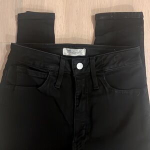 Madewell “Curvy Roadtripper” Black Skinny Jeans - sz 27